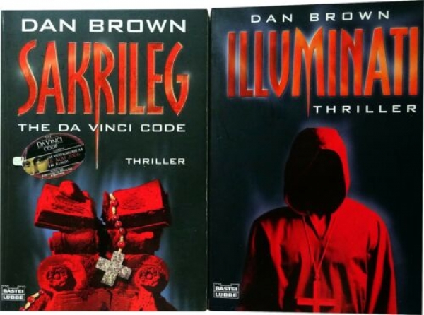 Bücherset - 2 Bücher von Dan Brown - Sakrileg - The da Vinci-Code, Illuminati